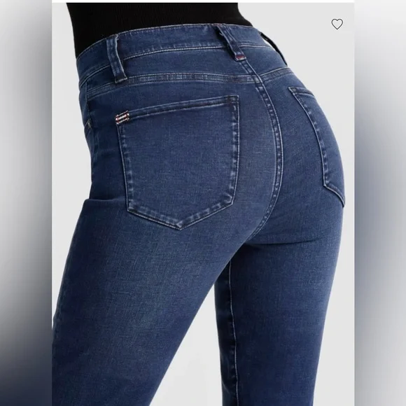 Alice + Olivia Deep Indigo Skinny Jeans - Picture 3 of 12